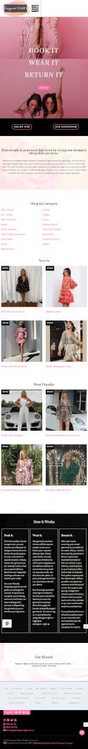 Designer Night: Tablet View