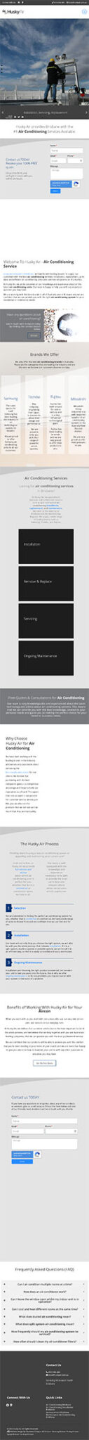 Husky Air: Tablet View