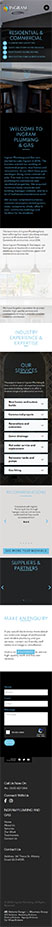 Ingram Plumbing & Gas: Mobile View