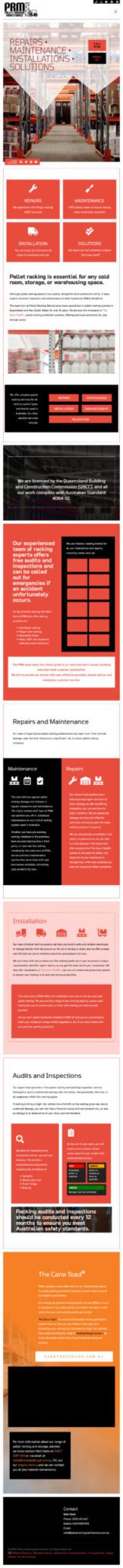 Pallet Racking Maintenance: Mobile View