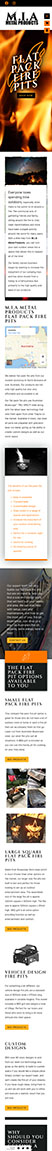 MIA Metal Products: Mobile View