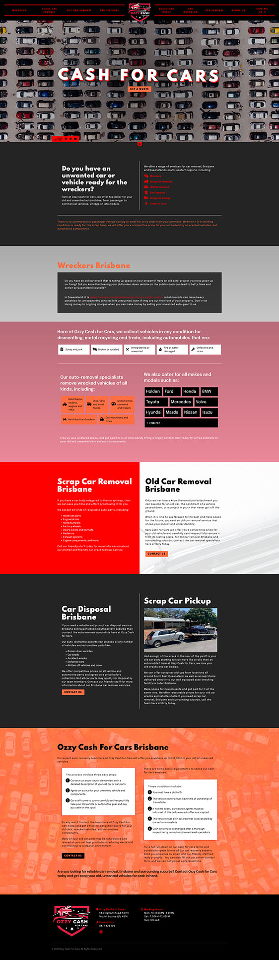 Ozzy cash for cars: Desktop View